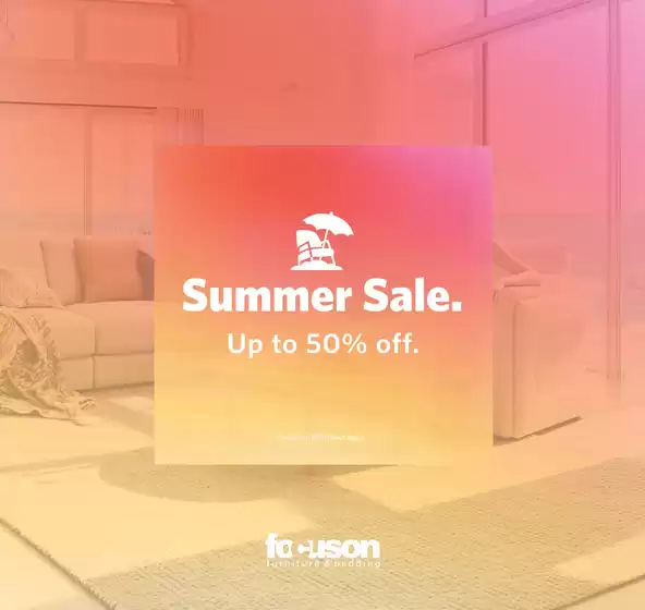 Focus On Furniture catalogue in Adelaide SA | Summer Sale | 2025-12-19T00:00:00.000Z - 2026-02-28T00:00:00.000Z