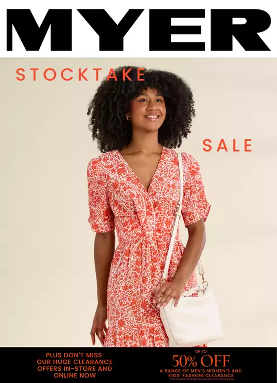 Myer catalogue in Brisbane QLD | Stocktake Sale - Softgoods | 2025-12-26T00:00:00.000Z - 2026-01-11T00:00:00.000Z