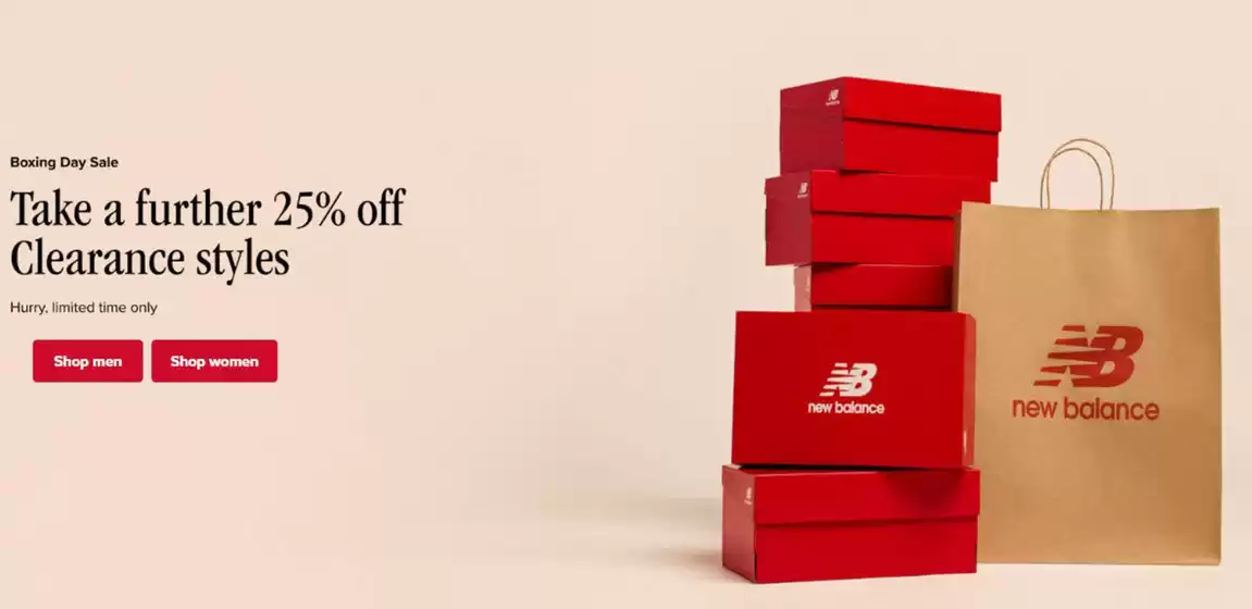 New Balance catalogue | Take A Further 25% Off Sale | 2025-12-24T00:00:00.000Z - 2026-01-07T00:00:00.000Z