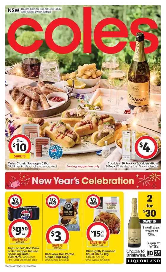 Coles catalogue | Coles Catalogue - 26th December | 2025-12-26T00:00:00.000Z - 2025-12-30T00:00:00.000Z