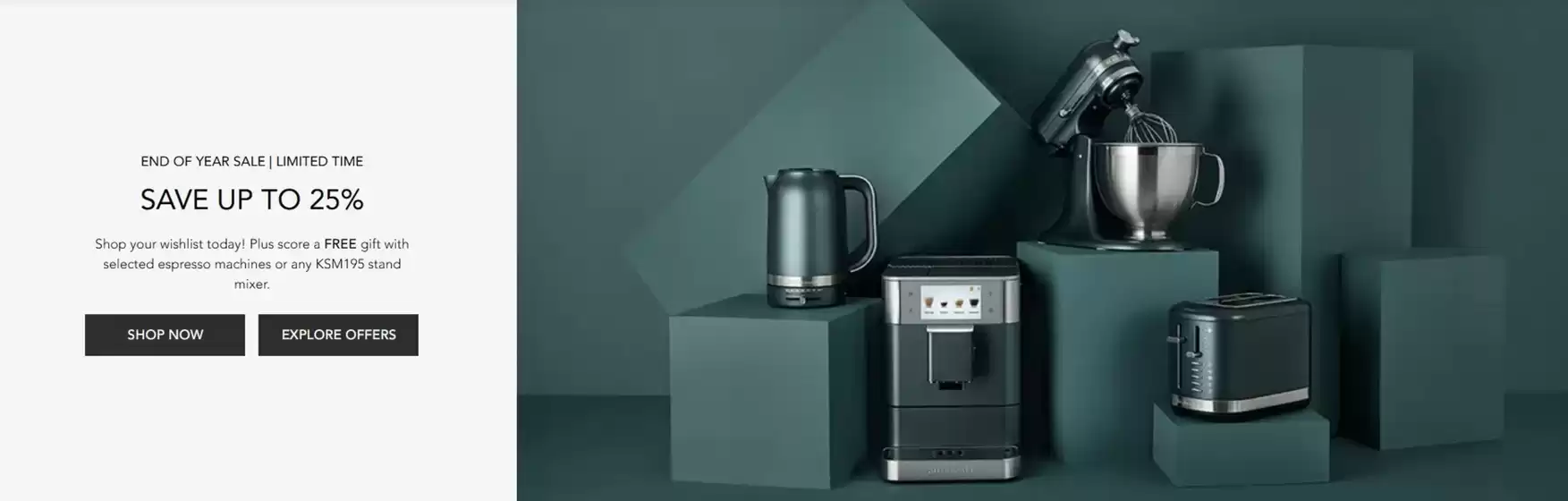 Kitchen Aid catalogue | Save up to 25% | 2025-12-26T00:00:00.000Z - 2026-01-26T00:00:00.000Z