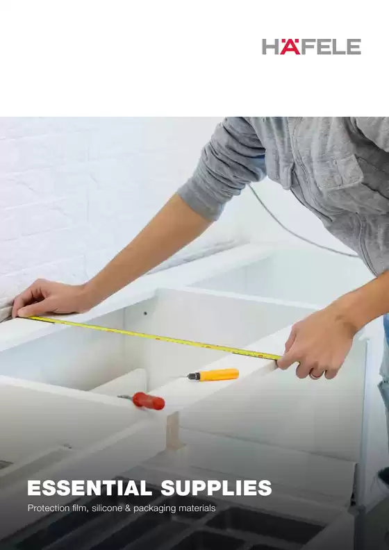 Hafele catalogue | Essential Supplies | 2025-12-26T00:00:00.000Z - 2026-02-28T00:00:00.000Z