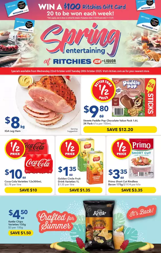 Ritchies catalogue in Camperdown VIC | Ritchies 22/10 | 2025-10-22T00:00:00.000Z - 2025-10-28T00:00:00.000Z