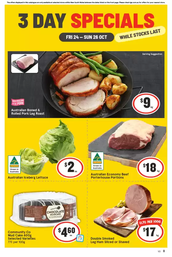 IGA catalogue in Melbourne VIC | IGA 24/10 | 2025-10-24T00:00:00.000Z - 2025-10-26T00:00:00.000Z