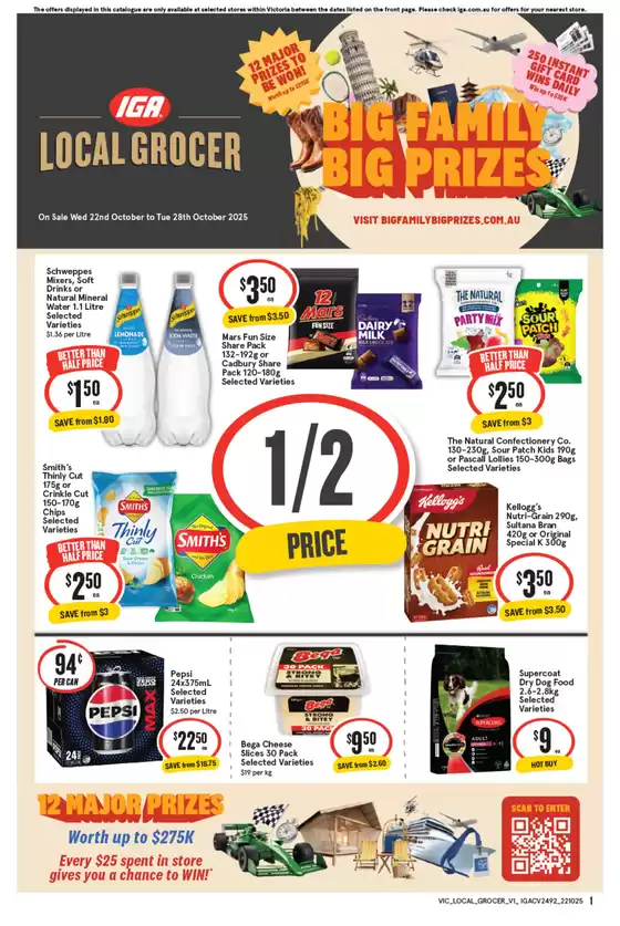IGA catalogue in Camperdown VIC | IGA 22/10 | 2025-10-22T00:00:00.000Z - 2025-10-28T00:00:00.000Z