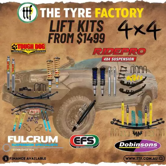 The Tyre Factory catalogue in Perth WA | Specials | 2026-01-02T00:00:00.000Z - 2026-12-31T00:00:00.000Z