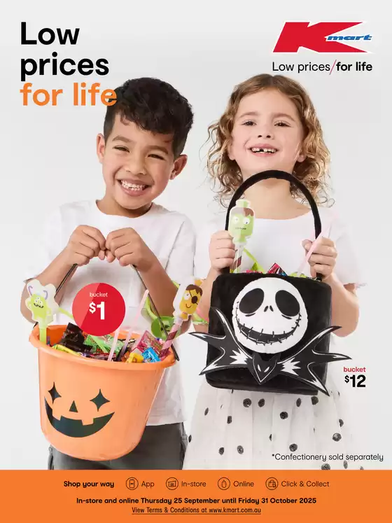 Kmart catalogue in Yass NSW | Low Prices for Life | 2025-10-23T00:00:00.000Z - 2025-10-31T00:00:00.000Z