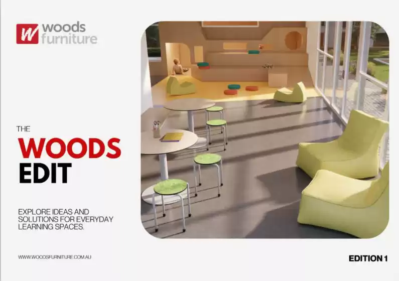 Woods Furniture catalogue | Woods Edit Edition 1 | 2025-10-20T00:00:00.000Z - 2025-12-31T00:00:00.000Z