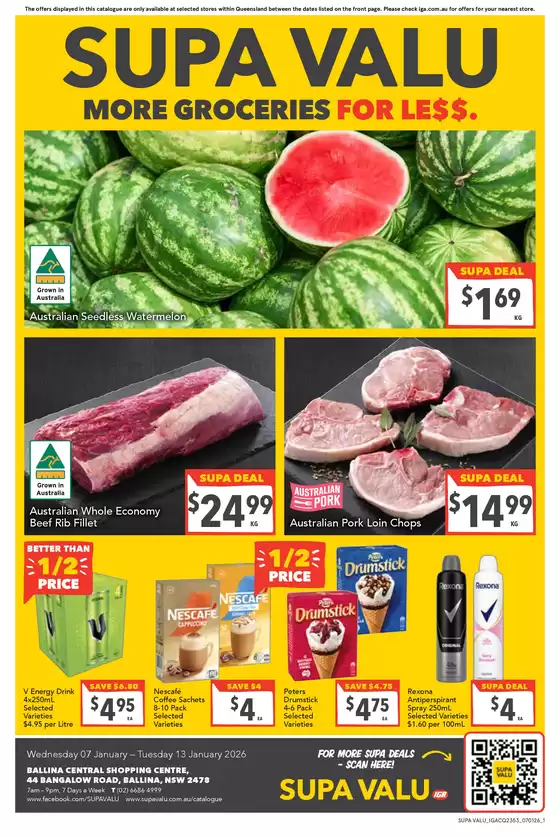 Ritchies catalogue in Brisbane QLD | Sneak Peek - Weekly Specials Catalogues | 2026-01-07T00:00:00.000Z - 2026-01-13T00:00:00.000Z