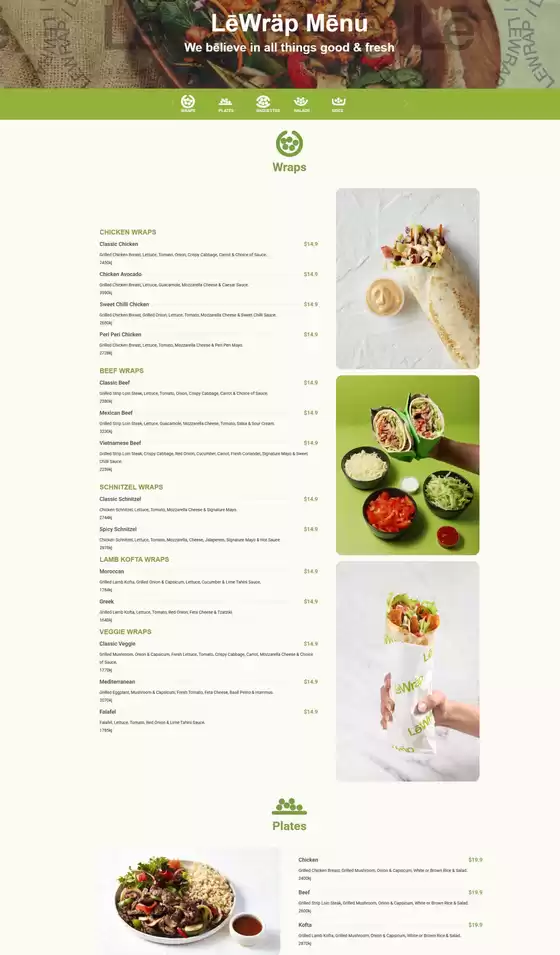 LeWrap catalogue | LeWrap Menu | 2026-01-05T00:00:00.000Z - 2026-12-31T00:00:00.000Z
