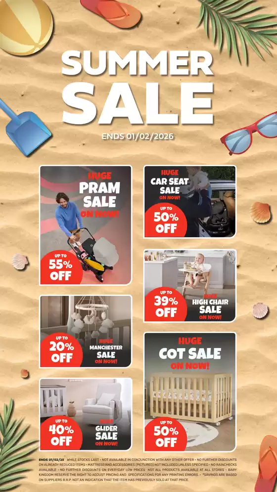Baby Kingdom catalogue in Sydney NSW | Summer Sale | 2026-01-06T00:00:00.000Z - 2026-02-01T00:00:00.000Z