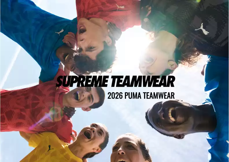 Puma catalogue in Adelaide SA | Supreme Teamwear Catalogue 2026 | 2026-01-07T00:00:00.000Z - 2026-12-31T00:00:00.000Z