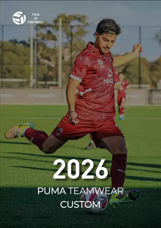 Puma catalogue in Adelaide SA | Teamwear Custom Catalogue 2026 | 2026-01-07T00:00:00.000Z - 2026-12-31T00:00:00.000Z