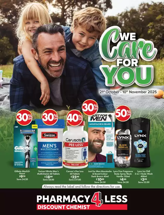 Pharmacy 4 Less catalogue in Perth WA | 02e68b7cc44ce9cfdd69f71b486ddf1d72903a01 1 | 2025-10-21T00:00:00.000Z - 2025-11-04T00:00:00.000Z