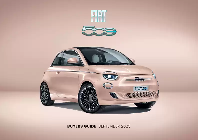 Fiat catalogue | Fiat 500e | Electric city car | 2025-10-21T00:00:00.000Z - 2025-11-04T00:00:00.000Z