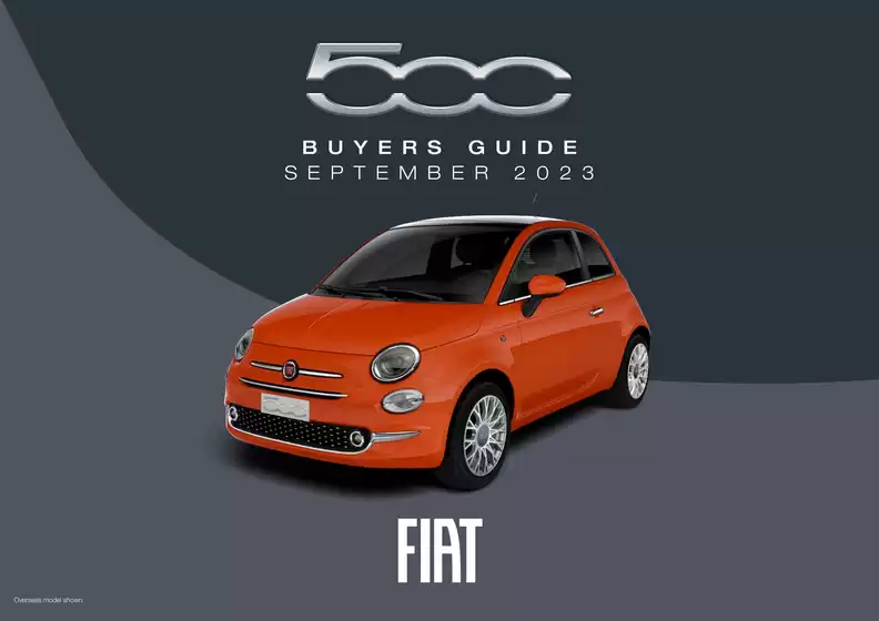Fiat catalogue | Fiat 500 | Small city car | 2025-10-21T00:00:00.000Z - 2025-11-04T00:00:00.000Z