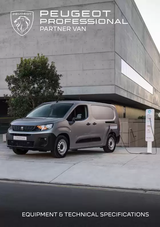 Peugeot catalogue | Peugeot MY23 E-PARTNER VAN BROCHURE | 2025-10-21T00:00:00.000Z - 2025-11-04T00:00:00.000Z