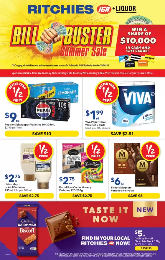 Ritchies catalogue in Singleton NSW | Sneak Peek - Ritchies Specials | 2026-01-14T00:00:00.000Z - 2026-01-20T00:00:00.000Z