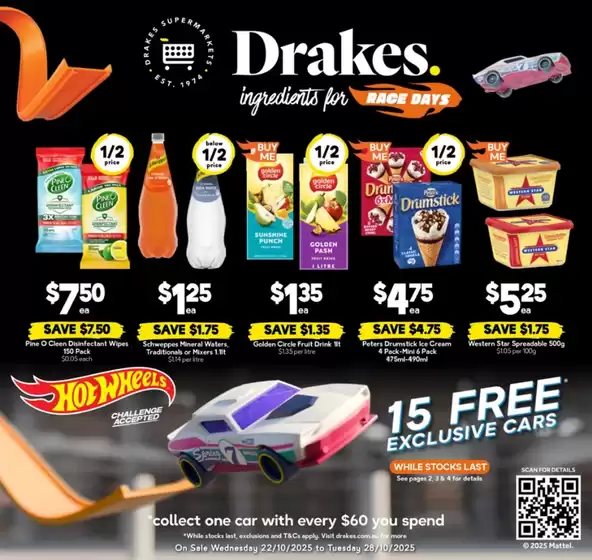 Drakes catalogue in Brisbane QLD | Specials available in South Australia | 2025-10-21T00:00:00.000Z - 2025-11-04T00:00:00.000Z