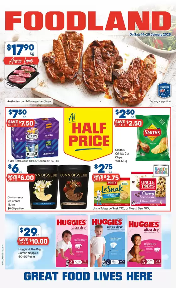 Foodland catalogue in West Wyalong NSW | Catalogue Foodland | 2026-01-14T00:00:00.000Z - 2026-01-20T00:00:00.000Z