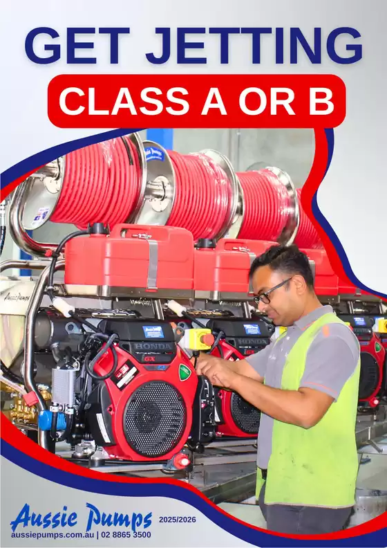 Aussie Pumps catalogue | Get Jettin Sale 2025 2026 | 2025-01-01T00:00:00.000Z - 2026-12-31T00:00:00.000Z