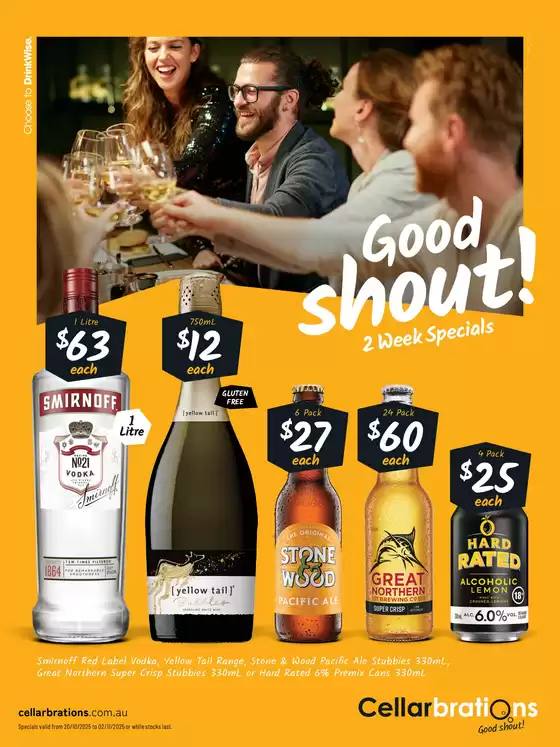 Cellarbrations catalogue in Jubilee Pocket | Good Shout! 2 Week Specials - WA_Z2 | 2025-10-20T00:00:00.000Z - 2025-11-02T00:00:00.000Z