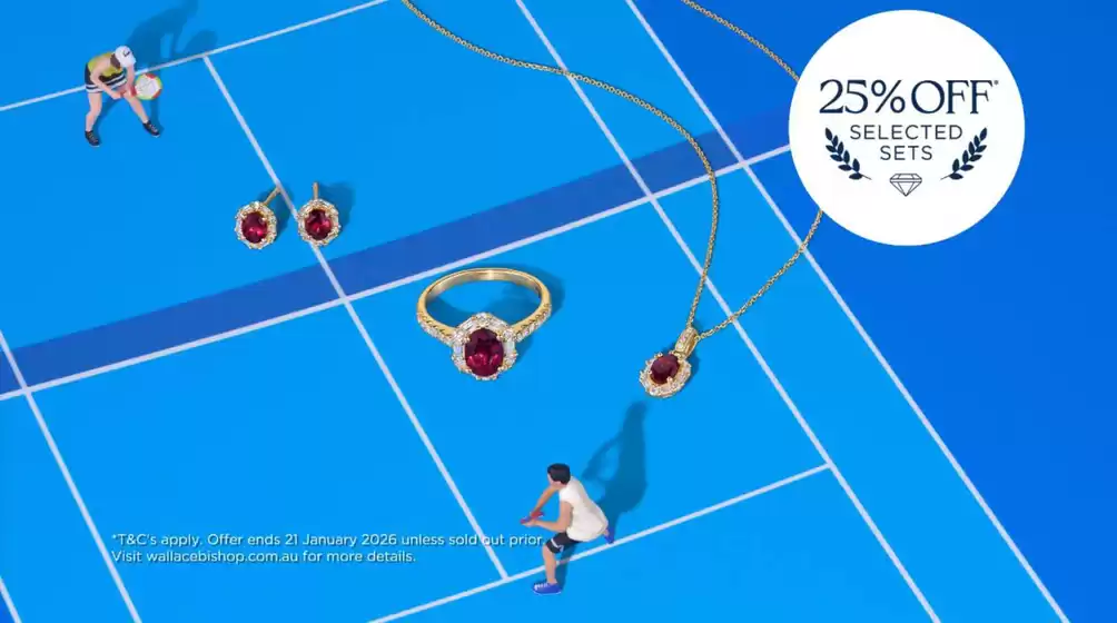 Wallace Bishop catalogue | 25% Off Selected Sets | 2026-01-15T00:00:00.000Z - 2026-01-29T00:00:00.000Z