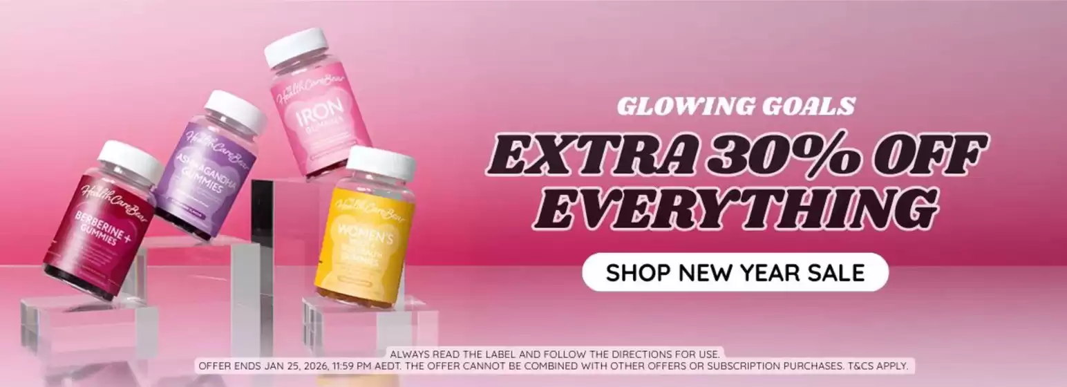 Haircarebear catalogue | Extra 30% Off Everything | 2026-01-16T00:00:00.000Z - 2026-01-25T00:00:00.000Z