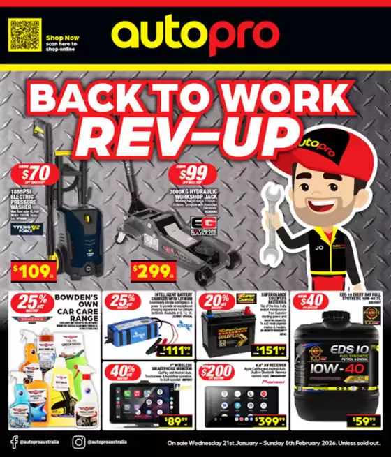 Autopro catalogue | Back to Work Rev-Up | 2026-01-21T00:00:00.000Z - 2026-02-08T00:00:00.000Z