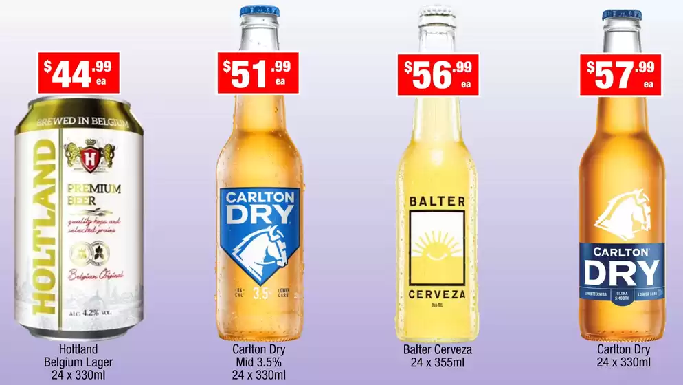 Liquor Stax catalogue specials