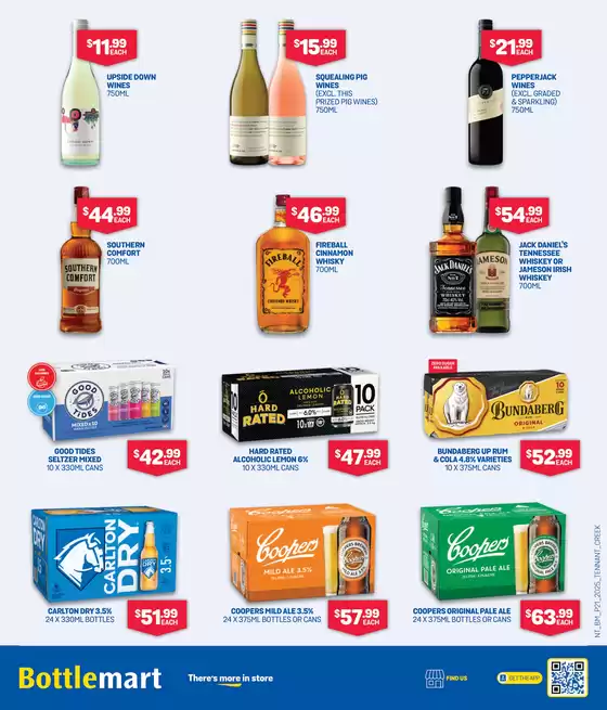 Specials Bottlemart