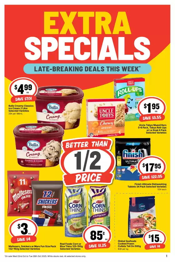 Ritchies catalogue | Extra Specials Digital Catalogue | 2025-10-22T00:00:00.000Z - 2025-11-05T00:00:00.000Z