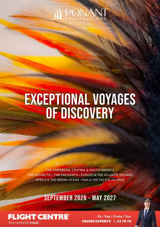 Flight Centre catalogue | Ponant Explorations 2026-2027 | 2025-10-22T00:00:00.000Z - 2025-11-05T00:00:00.000Z