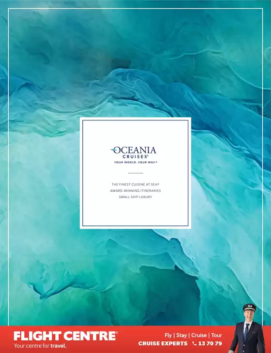 Flight Centre catalogue | Oceania Cruises | 2025-10-22T00:00:00.000Z - 2025-11-05T00:00:00.000Z