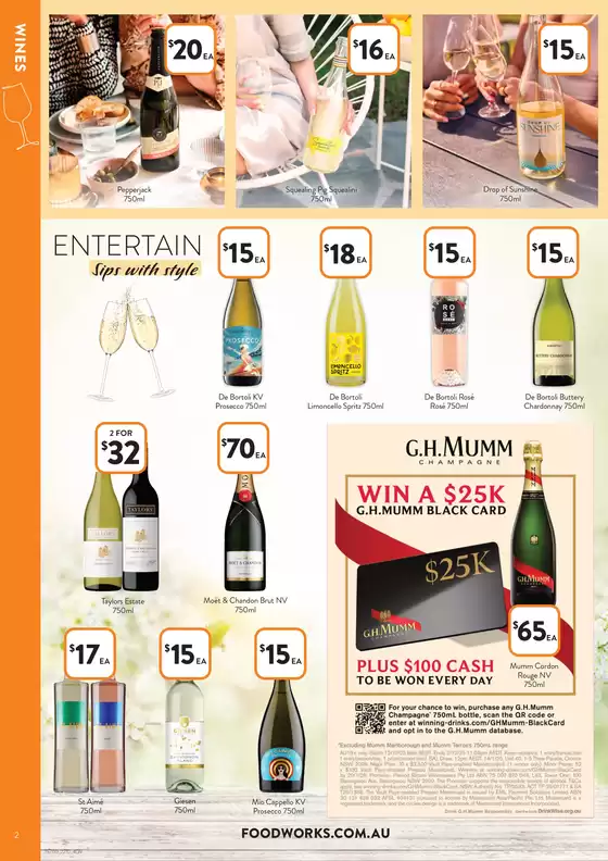 FoodWorks catalogue specials