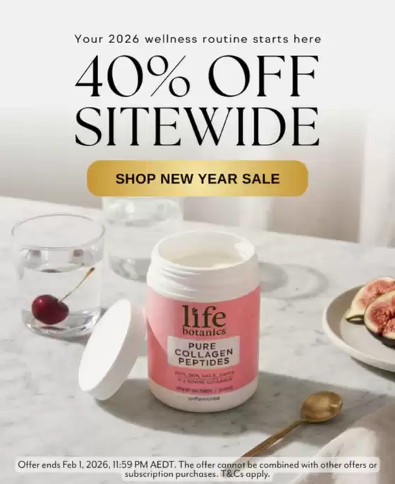 life botanics catalogue | 40% Off Sitewide | 2026-01-23T00:00:00.000Z - 2026-02-08T00:00:00.000Z