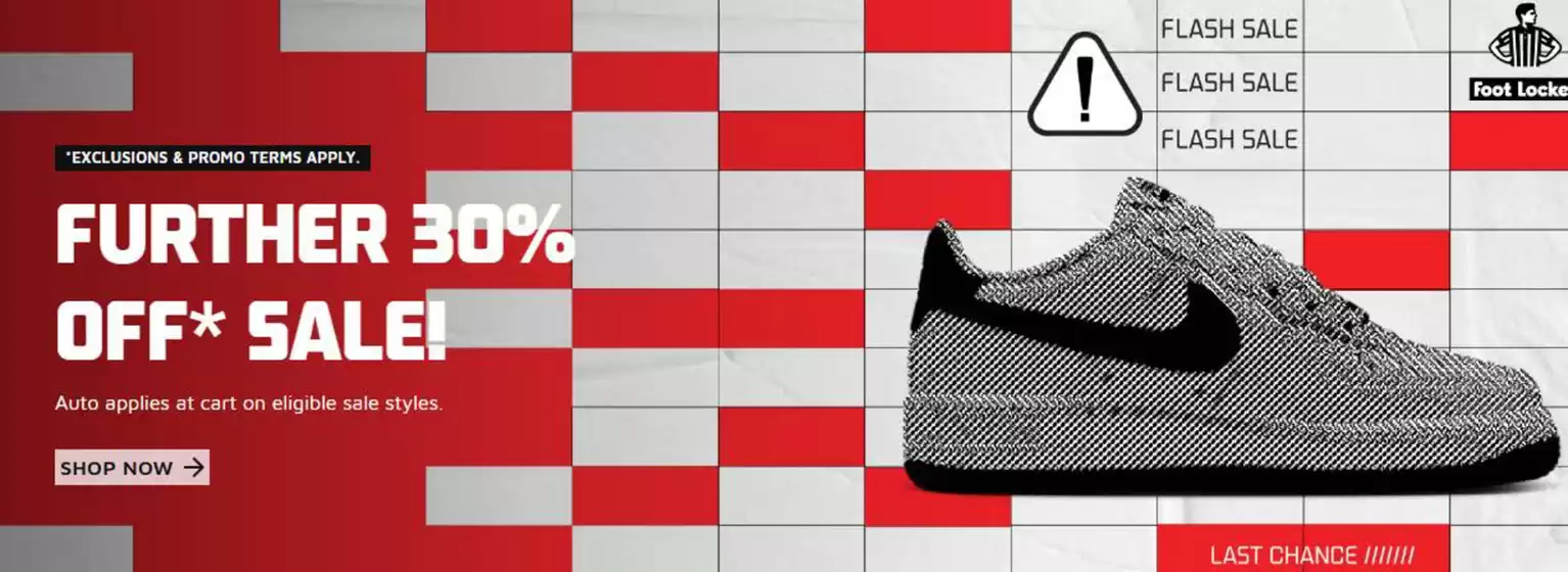 Foot Locker catalogue | 30% Off Sale | 2026-01-23T00:00:00.000Z - 2026-02-08T00:00:00.000Z