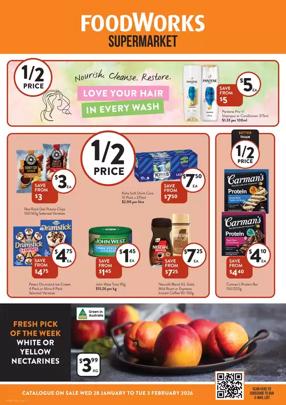 Foodworks catalogue | Supermarket | 2026-01-28T00:00:00.000Z - 2026-02-03T00:00:00.000Z