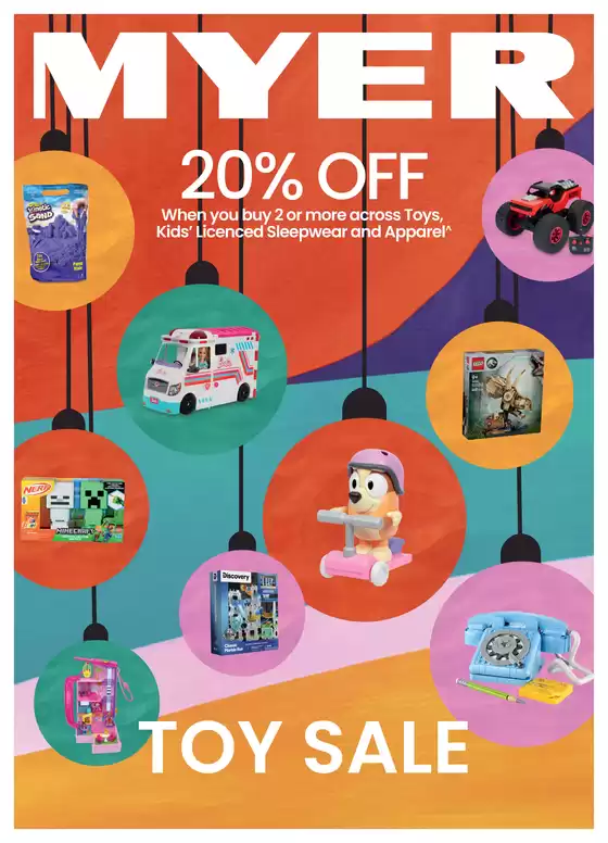 Myer catalogue in Shellharbour NSW | Toy Sale | 2025-10-27T00:00:00.000Z - 2025-11-16T00:00:00.000Z