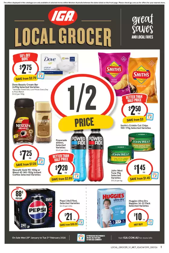 IGA catalogue | Special offers for you | 2026-01-28T00:00:00.000Z - 2026-02-03T00:00:00.000Z