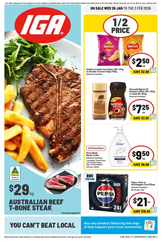 IGA catalogue | Our best offers for you | 2026-01-28T00:00:00.000Z - 2026-02-03T00:00:00.000Z