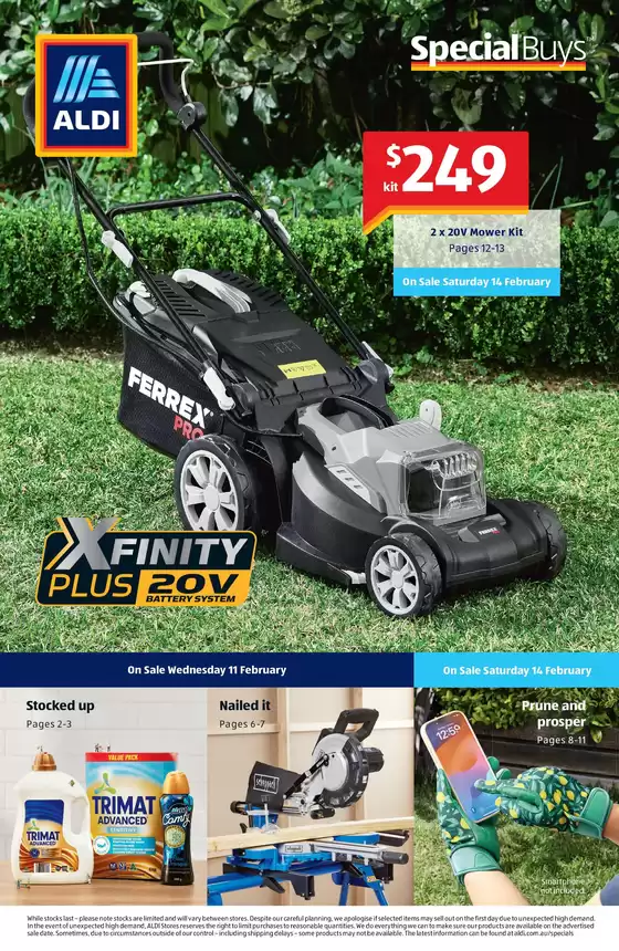 ALDI catalogue in Mirboo North VIC | ALDI Special Buys | 2026-02-11T00:00:00.000Z - 2026-02-17T00:00:00.000Z