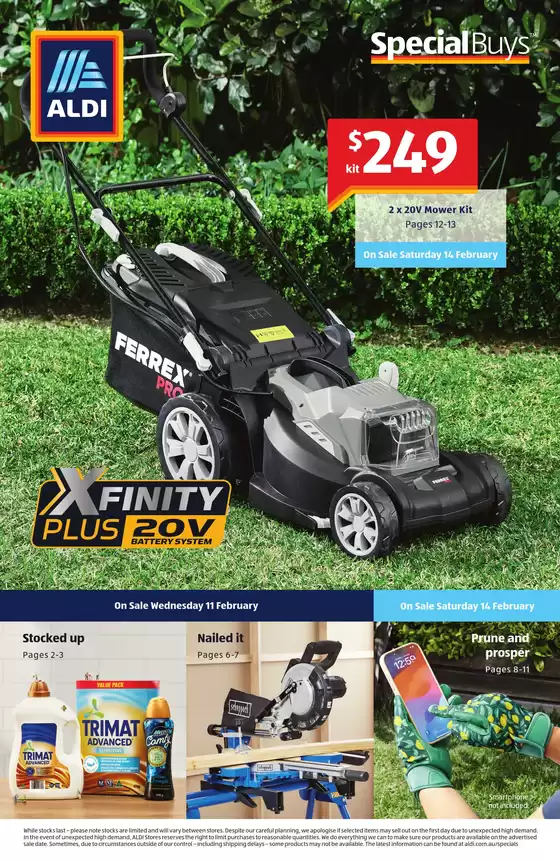 ALDI catalogue in Bundaberg QLD | ALDI Special Buys | 2026-02-11T00:00:00.000Z - 2026-02-17T00:00:00.000Z