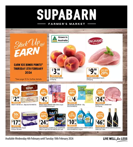 Supabarn catalogue in Muswellbrook NSW | Weekly Specials 04/02 | 2026-02-04T00:00:00.000Z - 2026-02-10T00:00:00.000Z