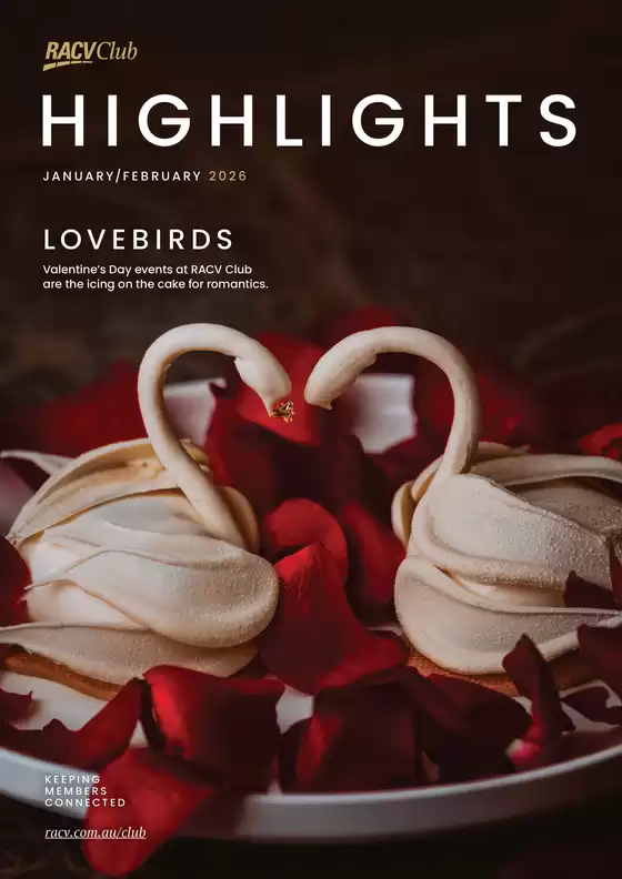 RACV catalogue in Melbourne VIC | Highlights Magazine Jan - Feb 2026 | 2026-02-02T00:00:00.000Z - 2026-02-28T00:00:00.000Z