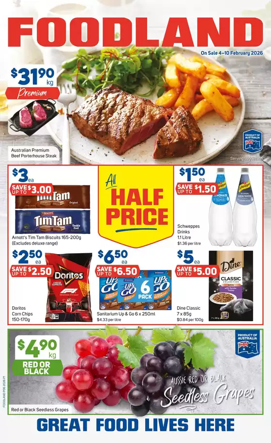 Foodland catalogue in Perth WA | Catalogue Foodland | 2026-02-04T00:00:00.000Z - 2026-02-10T00:00:00.000Z