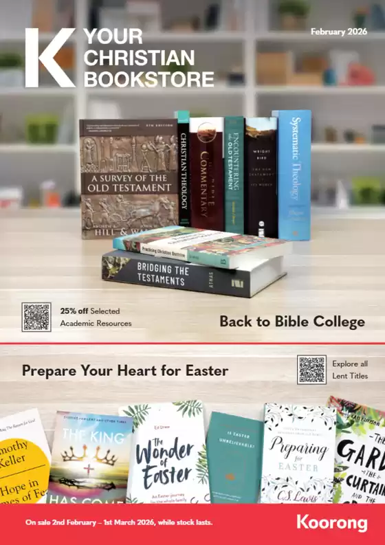 Koorong catalogue | February 2026 | 2026-02-03T00:00:00.000Z - 2026-03-01T00:00:00.000Z