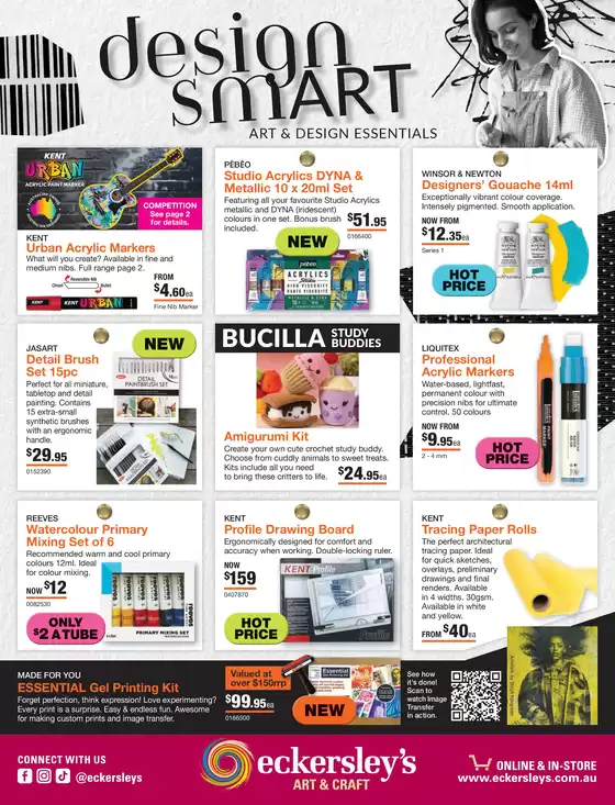 Eckersley's Art & Craft catalogue | Design Smart | 2026-02-03T00:00:00.000Z - 2026-03-31T00:00:00.000Z