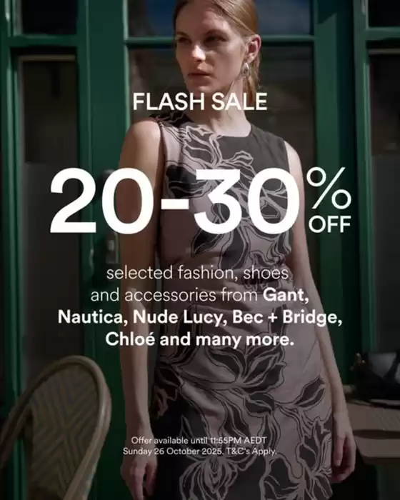 David Jones catalogue | Flash Sale | 2025-10-23T00:00:00.000Z - 2025-10-26T00:00:00.000Z