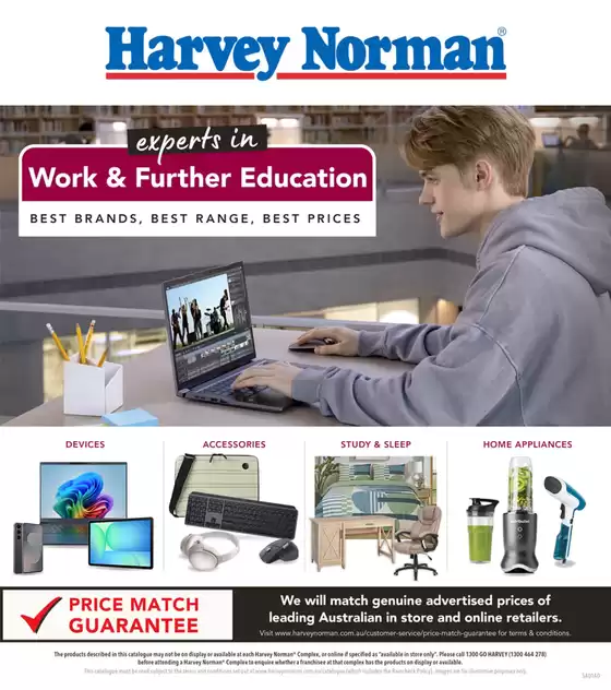 Harvey Norman catalogue in Adelaide SA | Further Education/Back to Work | 2026-02-04T00:00:00.000Z - 2026-02-16T00:00:00.000Z